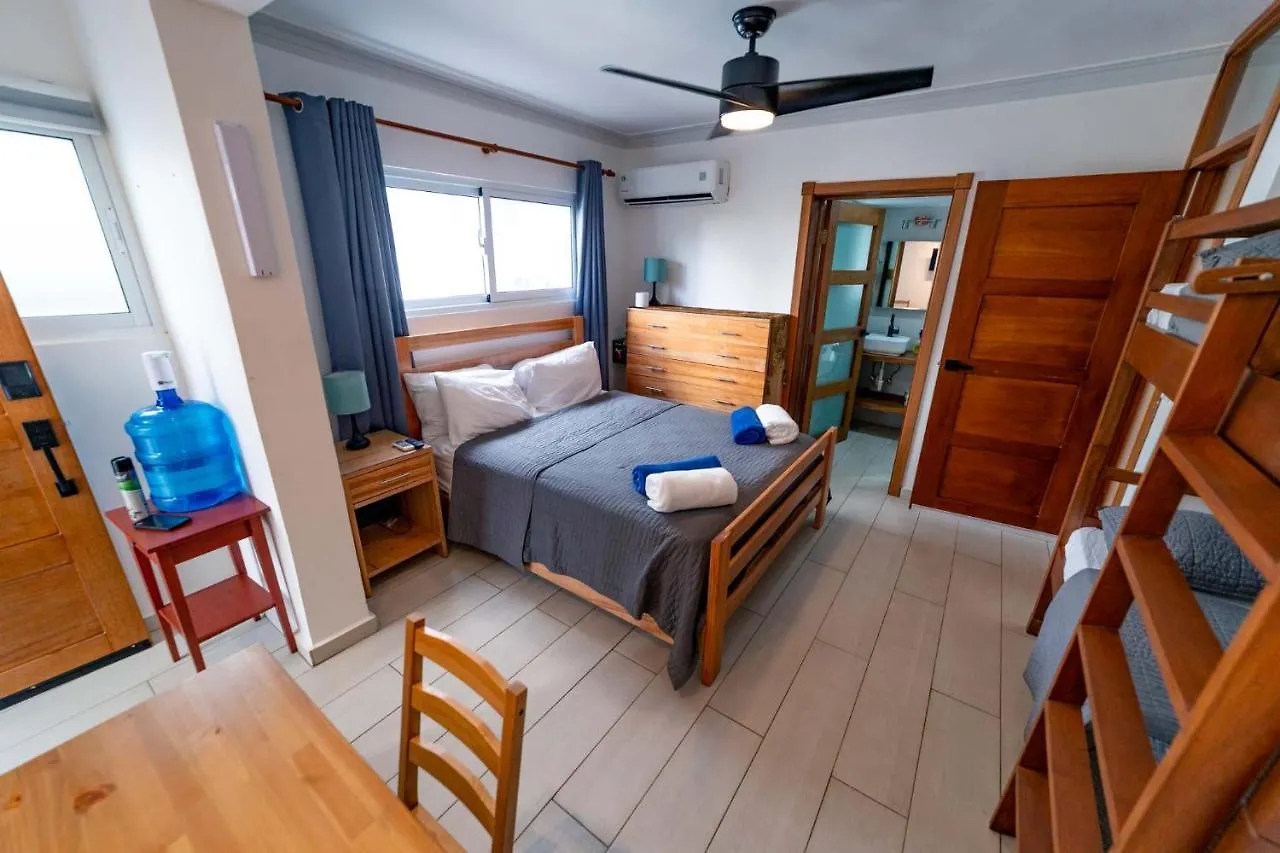Apartment Kite Beach Oceanfront Two Bedroom Patio And Garden Cabarete